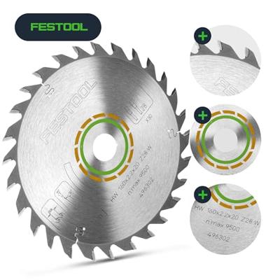 Festool Cirkelzaagblad voor Hout | Wood Universal | Ø 160mm Asgat 20mm 28T - 496302 - thumbnail