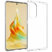TPU Back Cover Hoesje voor de OPPO Reno8 T 5G Transparant - thumbnail