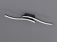 Trio Design plafondlampRoute 2-lichts zwart - R62472132 - thumbnail