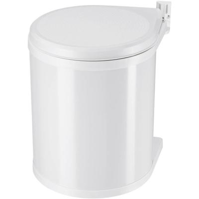 Hailo Compact-Box M 3555-101 Afvalbak 15 l RVS (Ø x h) 285 mm x 355 mm Zilver, Zwart 1 stuk(s) Hailo Compact-Box M 3555-101 Afvalbak 15 l RVS (Ø x h) 285 mm x 355 mm Zilver, Zwart 1 stuk(s)
