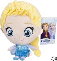 Sambro Disney frozen knuffel met geluid - elsa - thumbnail