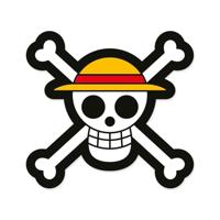 One Piece Pillow Jolly Roger 33 cm - thumbnail