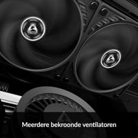 ARCTIC Liquid Freezer III 280 Processor Alles-in-één vloeistofkoeler 14 cm Zwart 1 stuk(s) - thumbnail