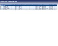 Remschijf voor ADM543100 - thumbnail