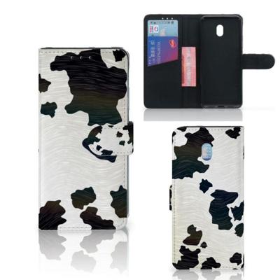 Xiaomi Redmi 8A | Telefoonhoesje | Met pasjeshouder | Koeienvlekken