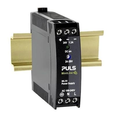 PULS MiniLine ML30.241 DIN-rail netvoeding 24 V/DC 1.3 A 30 W Aantal uitgangen: 1 x Inhoud: 1 stuk(s)