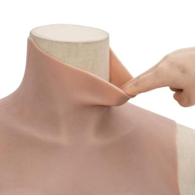 Borstprothese D-cup silicone tan Borstprothese D-cup silicone tan