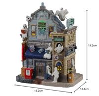 Lemax apparition academy verlicht huisje Spooky Town 2021 - thumbnail