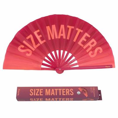 Houten waaier XXL - Size Matters Houten waaier XXL - Size Matters