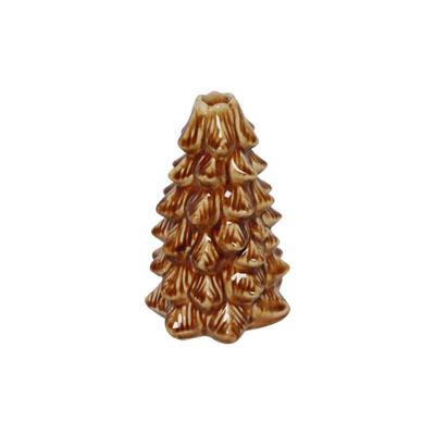 Countryfield Kaarshouder kerstboom bruin ø11xh19cm Countryfield Kaarshouder kerstboom bruin ø11xh19cm