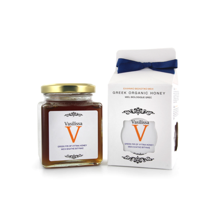Vasilissa Honey Dennenhoning van Vytina 250gr, bio