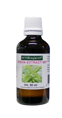 Cruydhof Stevia extract wit 50 Milliliter