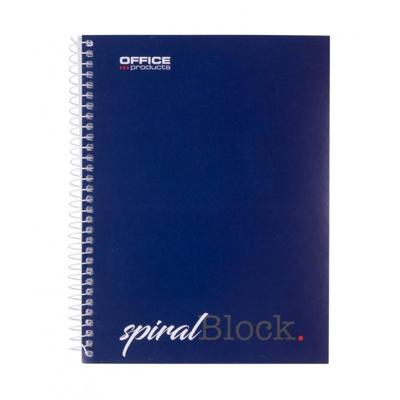 OFFICE products spiraalschrift, A5, 80 blad, gelijnd