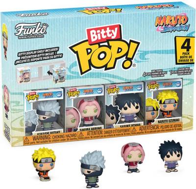 Funko Bitty POP! - Naruto Shippuden Team 7 - 4-pack - Vinyl