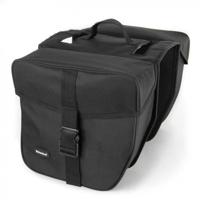 Haberland dubbele tas "e-bike m" double bag e-bike m black - thumbnail