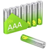 GP Super AAA batterij (potlood) Alkaline 1.5 V 8 stuk(s) - thumbnail
