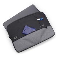 ACT urban, laptop sleeve 14.1 inch, zwart/grijs - thumbnail