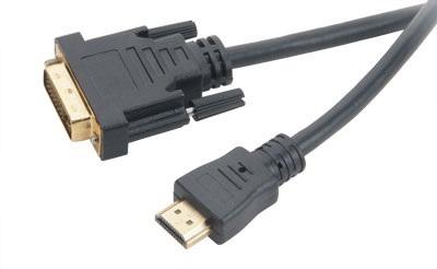 Akasa AK-CBHD06-20BK video kabel adapter 2 m DVI-D HDMI Zwart