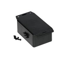 Hammond Electronics 1591LF2SBK Universele behuizing 85 x 56 x 39 ABS Zwart 1 stuk(s) - thumbnail