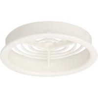Ventilatierooster rond 66 mm Wit - Heering (0605) - thumbnail
