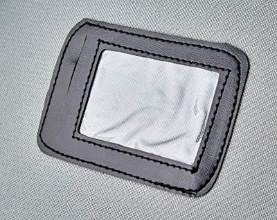 Borsteltas 27 x 22 x 22cm antraciet appelgroen