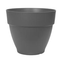 Elho Vibia Campana bloempot rond 25 cm antraciet - thumbnail