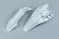 UFO PLAST spatbordset mudguard set ufo husqvarna oem white - thumbnail
