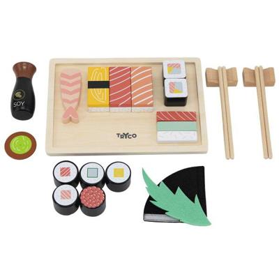 Tryco Houten sushi set
