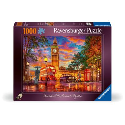 Ravensburger puzzel Sunset at Parliament Squ. 1000 stukjes