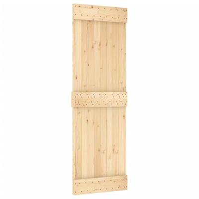 Schuifdeur met beslag 70x210 cm massief grenenhout