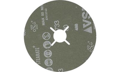 PFERD TOOLS 64281280 Keramische korrel fiberschijf Ø 125 mm Co-Alu 80 voor zachte non-ferrometalen Diameter 125 mm