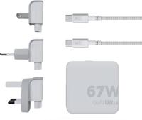 Xtorm GaN-Ultra Travel Charger 67W USB-C PD incl. Cable Oplader Wit - thumbnail
