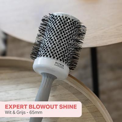 Olivia Garden Blowout Shine Brush White&Grey Ø65mm Olivia Garden Blowout Shine Brush White&Grey Ø65mm