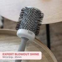 Olivia Garden Blowout Shine Brush White&Grey Ø65mm - thumbnail