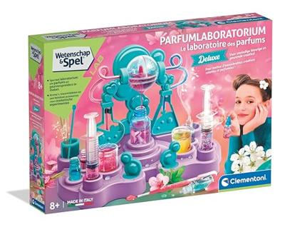 Clementoni wetenschap en spel -parfum laboratorium deluxe experimentenset