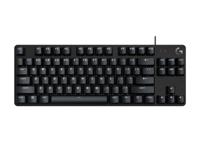 LOGITECH G - Gamingtoetsenbord - G413 TKL SE - Mechanisch, Verlicht, Zwart Aluminium - thumbnail
