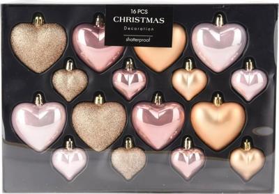 Kerstbal hart 8x65/8x45 mm Nampook - Nampook Kerstbal hart 8x65/8x45 mm Nampook - Nampook