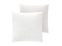 LIVARNO Set van 2 mousseline kussenslopen 50 x 60 cm (Wit) - thumbnail