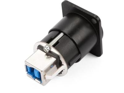 Neutrik NAUSB3-B USB A-B/B-A verloop chassisdeel zwart