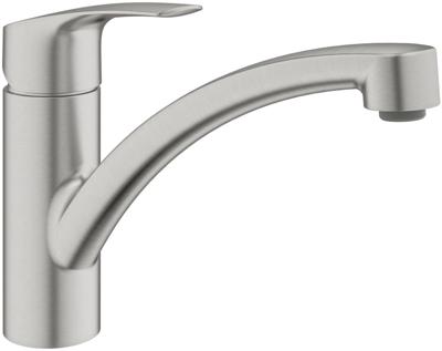 GROHE Eurosmart Keukenkraan - draaibare uitloop - supersteel geborsteld 33281dc3