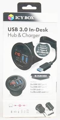 ICY BOX IB-Hub1404 usb-hub - thumbnail