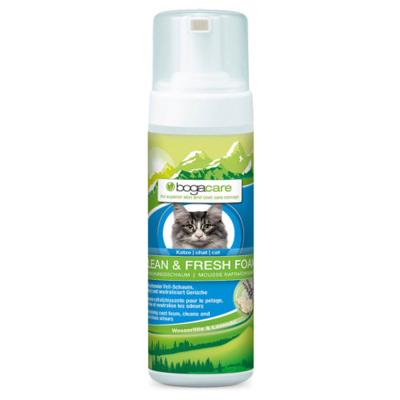 Bogacare Clean Fresh Foam droogshampoo voor hond en kat 3 x Kat