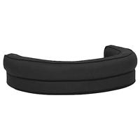 VidaXL Hondenbed ergonomisch linnen-look 75x53 cm zwart - thumbnail