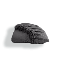 Cinderella hoeslaken standaard katoen 80x210 (96) antraciet - thumbnail