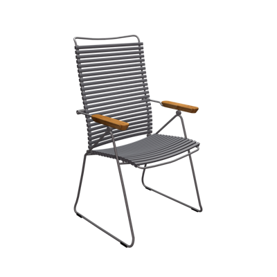 Houe Click Position tuinstoel Dark Grey
