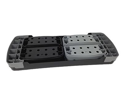 Tunturi Aerobic compact step l 3 hoogtes l zwart / grijs