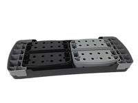 Tunturi Aerobic compact step l 3 hoogtes l zwart / grijs - thumbnail