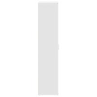 Schoenkast Wit 80x39x180 cm Gemaakt van Hout - thumbnail