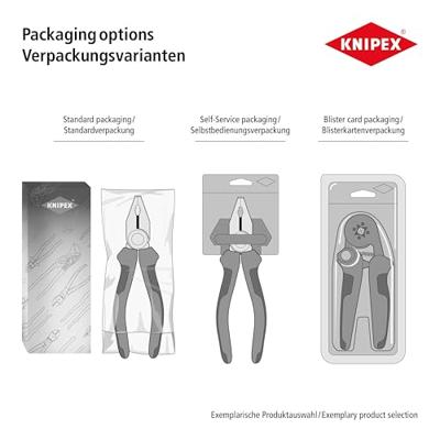 Knipex NexStrip® multitool voor elektriciens | Antislip kunststof bekleding | Lengte 190 mm - 12 72 190 SB