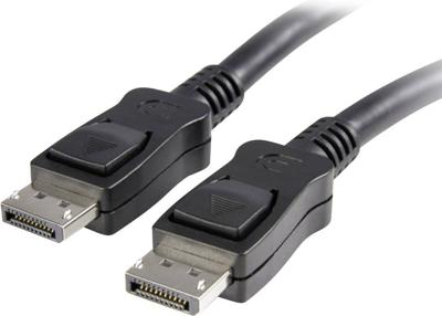 Manhattan 307093-CG DisplayPort-kabel DisplayPort Aansluitkabel DisplayPort-stekker, DisplayPort-stekker 3.00 m Zwart
